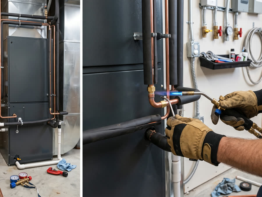Furnace install