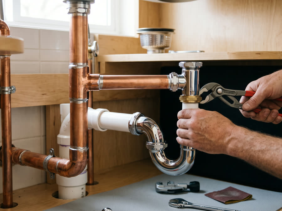 Water heater install